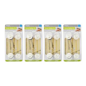 قفل درب کابینت پویا مدل home safety kit چهار بسته 2 عددی