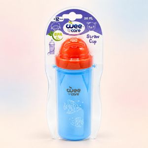 قمقمه وی کر مدل ضد چکه طرح ماهی کد c705 حجم 300 میلی لیتر