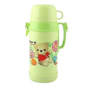 قمقمه کودک لیون استار مدل bear & squirrel حجم 0.55 لیتر