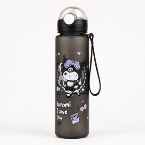 قمقمه کودک مدل kuromi طرح فانتزی گنجایش 0.8 لیتر