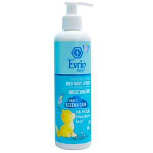 لوسیون بدن بچه اورین مدل eczema care حجم 300 میلی لیتر