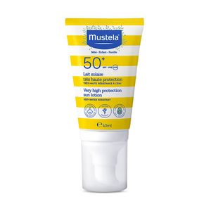 لوسیون ضد آفتاب کودک موستلا مدل lait solaire حجم 40 میلی لیتر