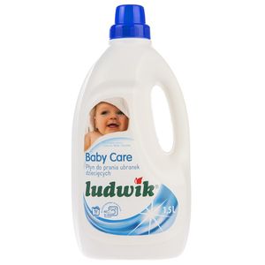 مایع لباسشویی کودک لودویک مدل baby care حجم 1500 میلی لیتر