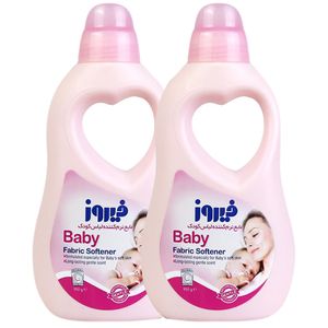 مایع نرم کننده لباس کودک فیروز مدل a10 وزن 950 گرم مجموعه 2 عددی
