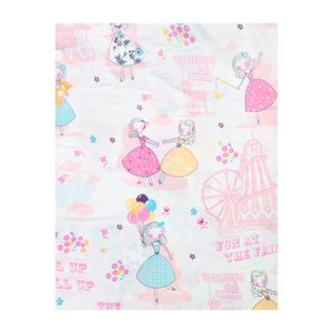 ملحفه کودک آدنو مدل girls کد ir37 سایز 100x150 سانتی متر