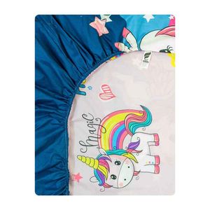 ملحفه کودک آدنو مدل pony کد mc02 سایز 70x135 سانتی متر