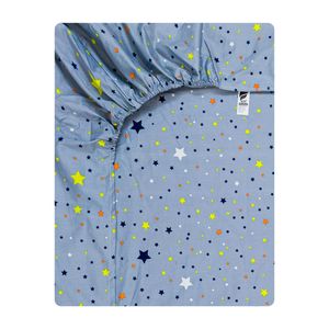 ملحفه کودک آدنو مدل stars کد fi64 سایز 70x135 سانتی متر