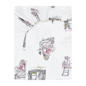 ملحفه کودک آدنو مدل خاطره کد fi117 سایز 70x135 سانتی‌متر