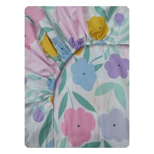 ملحفه کودک پانیذ پود مدل اسپرینگ کد p102 1 یک نفره سایز 70x130 سانتی متر