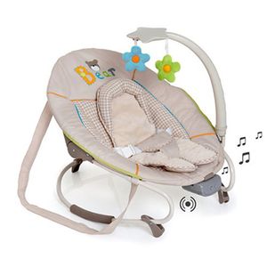 نینی لای لای و گهواره نوزاد هاوک مدل motion bear beige