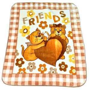 پتو نوزادی پاندورا طرح my friends سایز 100×120 سانتی متر