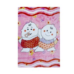پتو کودک و نوزاد ارکیده مدل c   31452 سایز 110x80 سانتی متر