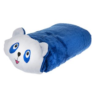 پتوی نوزادی افرا مدل blue panda bear