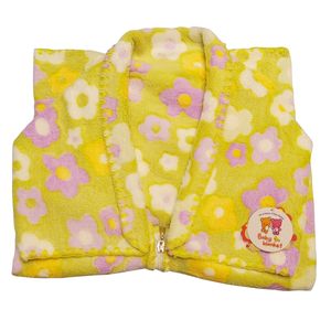 پتوی نوزادی مدل g y flowers کد 2022 سایز 77×77 سانتی متر