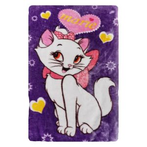 پتوی نوزادی نیکوبافت طرح گربه اشرافی سایز 110x80 سانتی متر
