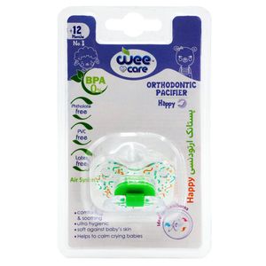 پستانک ارتودنسی وی کر مدل happy کد p117 مناسب 12+ ماه