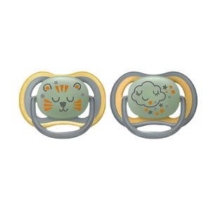 پستانک اونت مدل ببر و ابر کد scf376_01 بسته 2 عددی