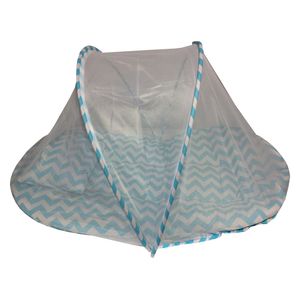 پشه بند تشک دار کودک مدل pk h228 blue