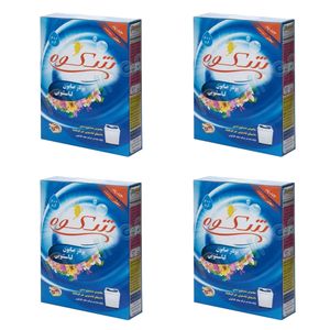 پودر صابون لباسشویی کودک شکوه مدل آریان وزن 400 گرم بسته 4 عددی