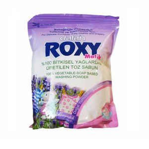 پودر صابون نوزاد روکسی مدل r56 مخصوص لباسشویی رنگ بنفش