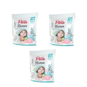 پودر صابون نوزاد پینو بیبی مخصوص ماشین لباسشوییمجموعه 3 عددی