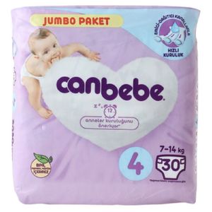 پوشک بچه جان به به مدل jumbo paket سایز 4 بسته 30 عددی