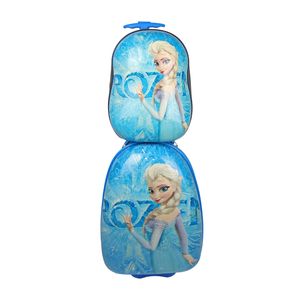 چمدان کودک مدل c0669 به همراه کوله پشتی