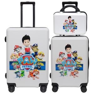 چمدان کودک مدل paw patrol مجموعه سه عددی