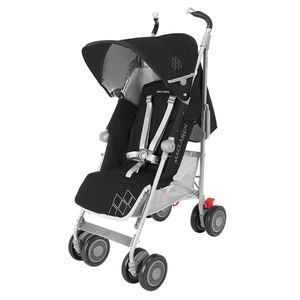کالسکه مک لارن مدل techno xt مشکی نقره ای