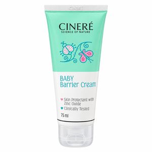 کرم سوختگی و محافظ پای کودک سینره مدل baby barrier cream حجم 75 میلی‌لیتر