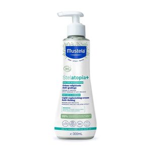 کرم مرطوب کننده کودک موستلا مدل stelatopia حجم 300 میلی لیتر