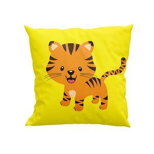 کوسن کودک مدل گربه خوشحال کد dkk219