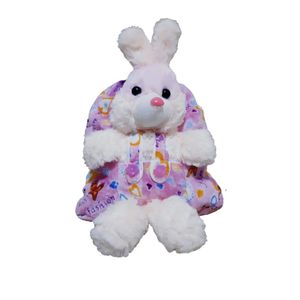 کوله پشتی کودک طرح خرگوش قلبی کد 03