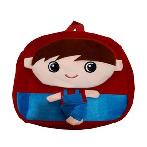 کوله پشتی کودک طرح پسر مو چتری کد j103