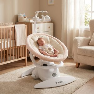 گهواره برقی نوزاد آنیمو مدل myloo
