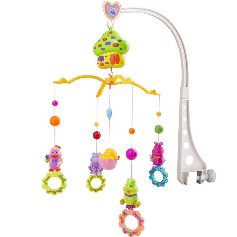 آویز تخت موزیکال کودک مدل happy baby toys frog