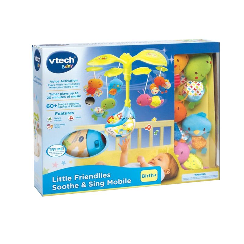 آویز تخت وی تک مدل little friendlies soothe & sing mobile