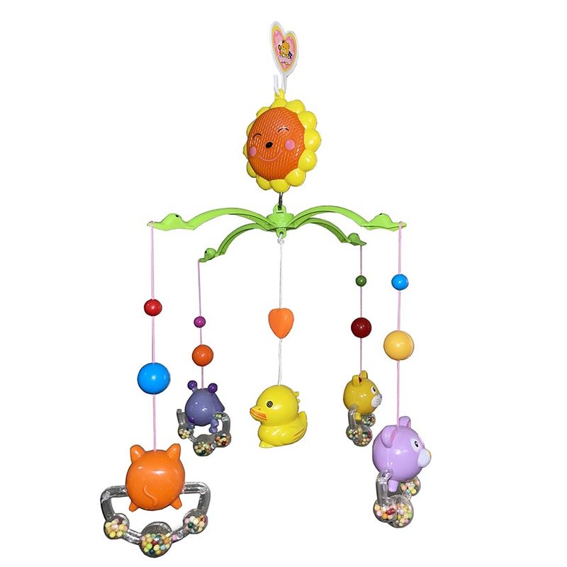 آویز تخت کودک  طرح حیوانات مدل babe bed bell