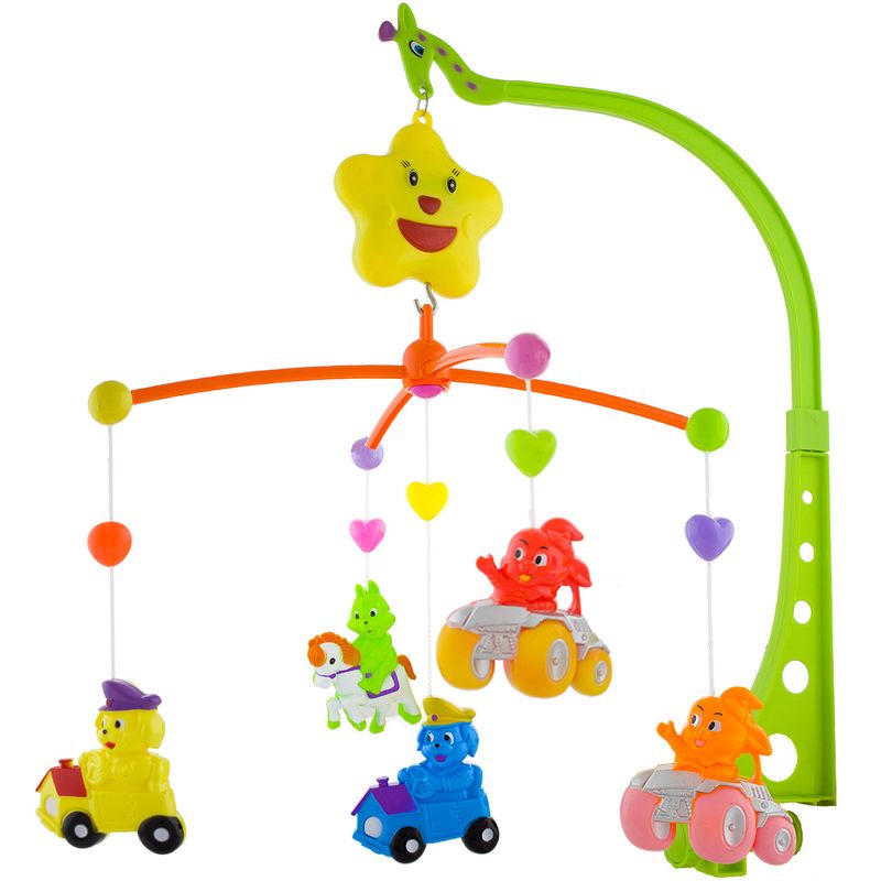 آویز تخت کودک لاولی بیبی تویز مدل musical mobile 03