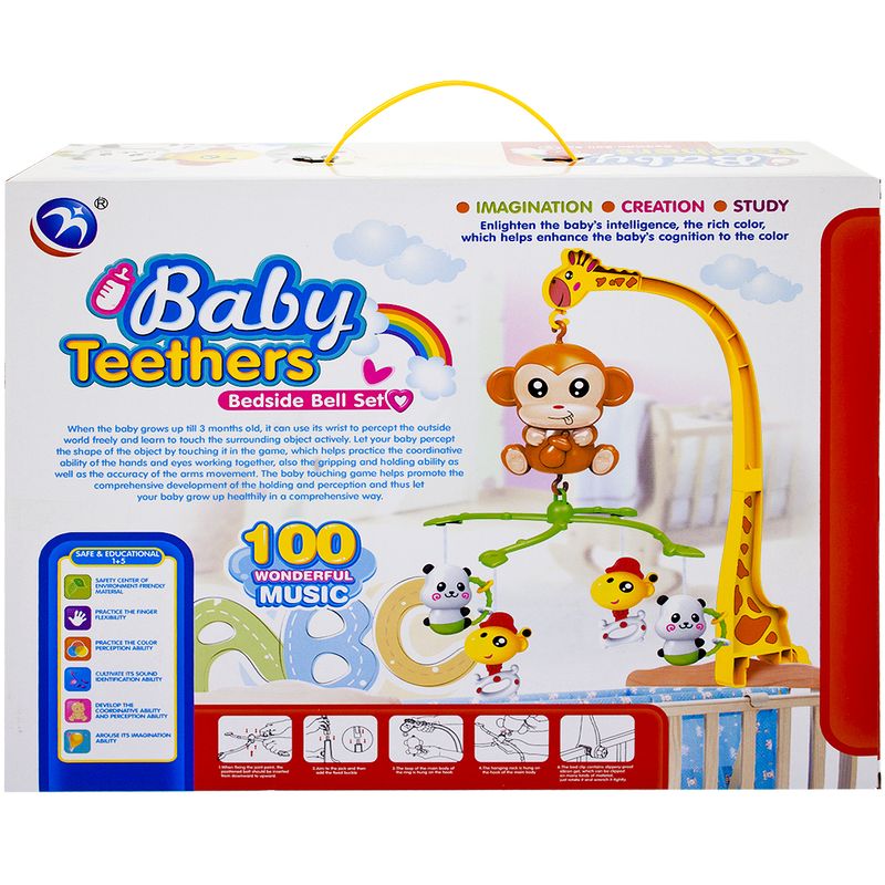 آویز تخت کودک مدل baby teethers