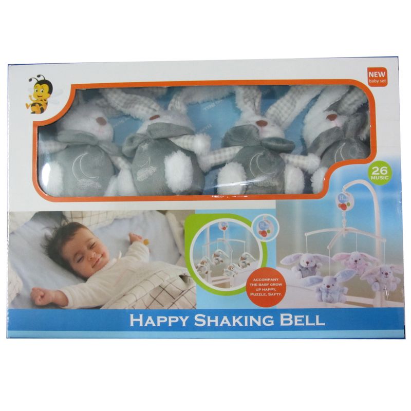 آویز تخت کودک مدل happy shaking bell