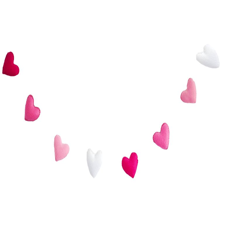 آویز تخت کودک هیاهو مدل hearts