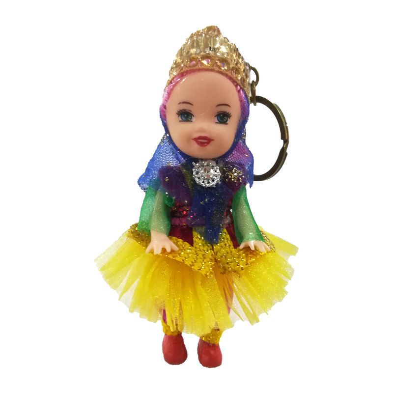 آویز عروسکی مدل دختر شمالی کد 020