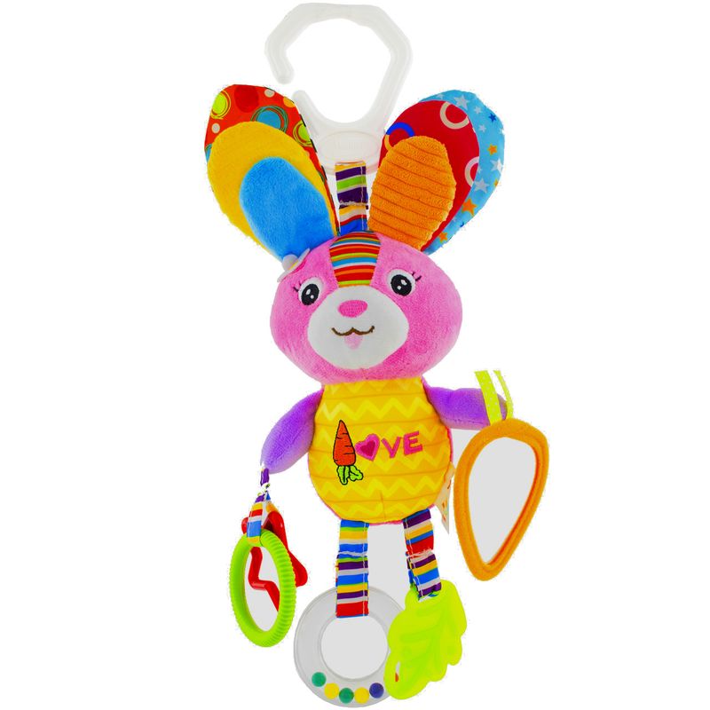 آویز کودک مدل happy monkey rabbit