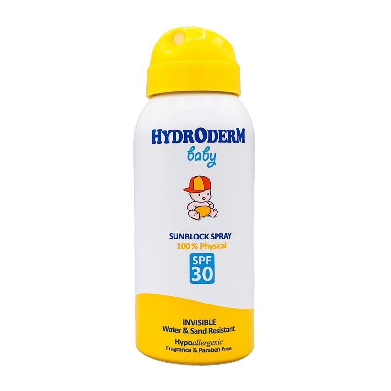 اسپری ضدآفتاب کودک هیدرودرم مدل spf30 حجم 100 میلی لیتر