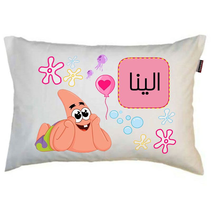 بالش کودک ناریکو مدل دخترانه طرح اسم الینا کد 0729