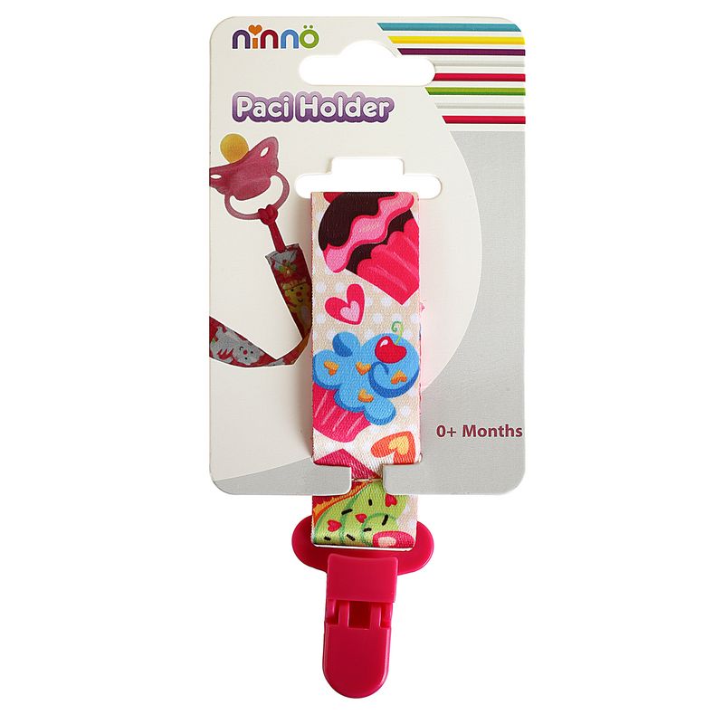 بند پستانک نیننو مدل cup cake