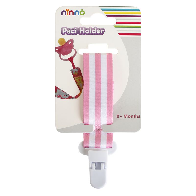 بند پستانک نیننو مدل pink stripes
