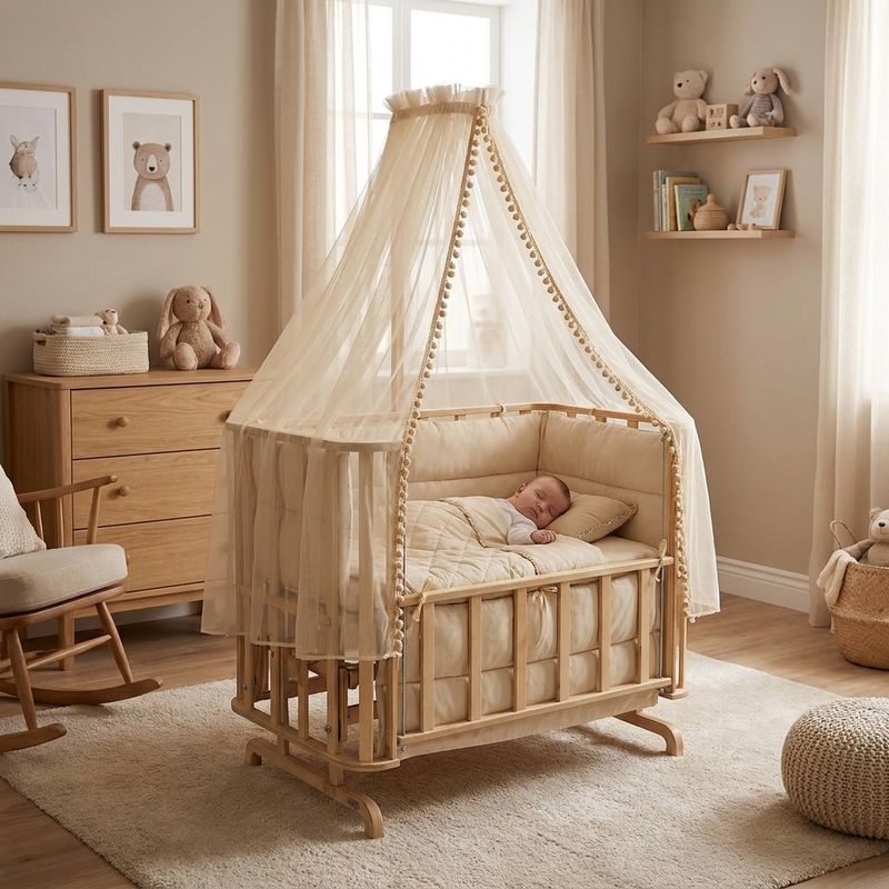 تخت کنار مادر مدل فرشته سایز 100 × 60 سانتی متر