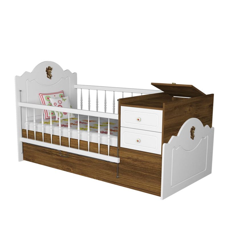 تختخواب کودک مدل فریماه سایز 95×150 سانتی متر